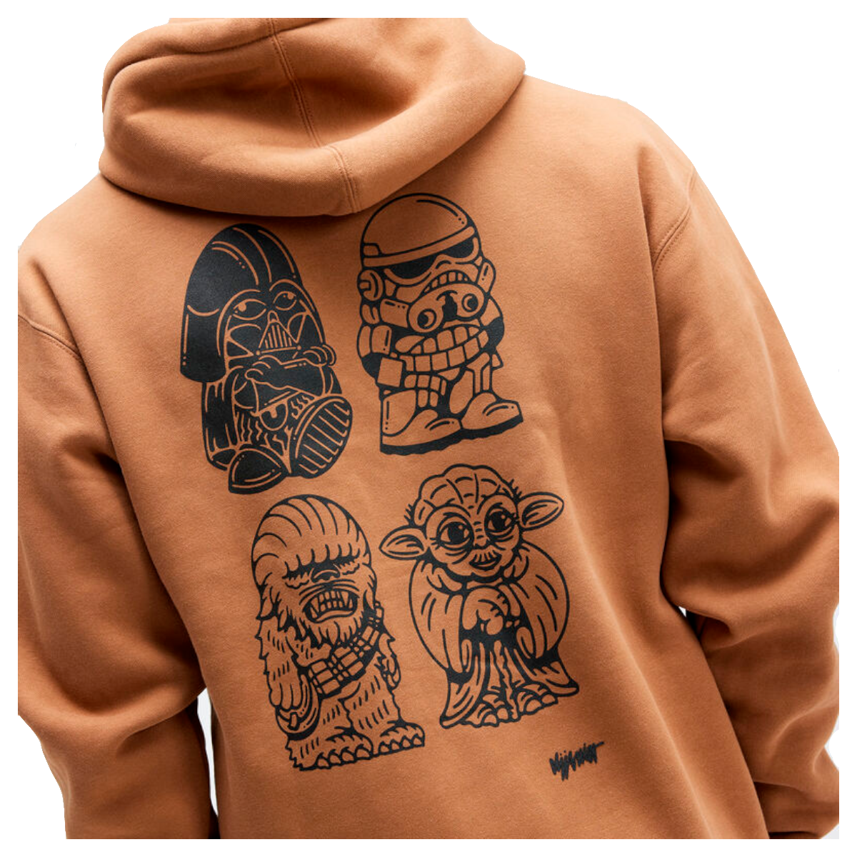 Polerón Stance Hoodie Dj Star Wars Saddle-5