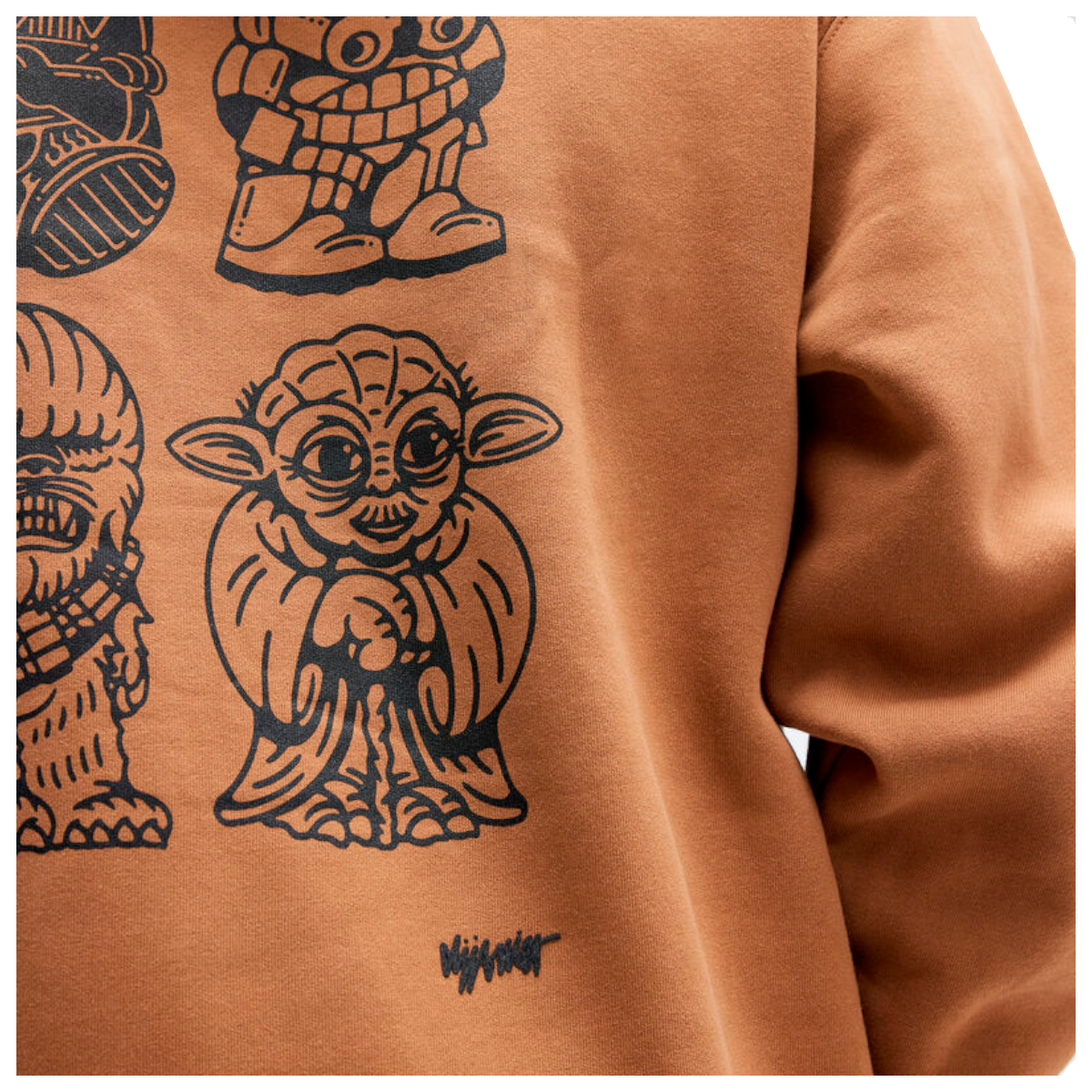 Polerón Stance Hoodie Dj Star Wars Saddle-6