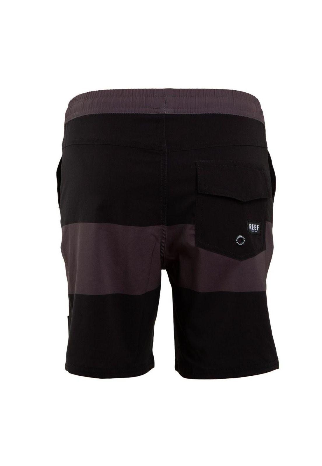 Traje de Baño Kids Strips Black Brown-2