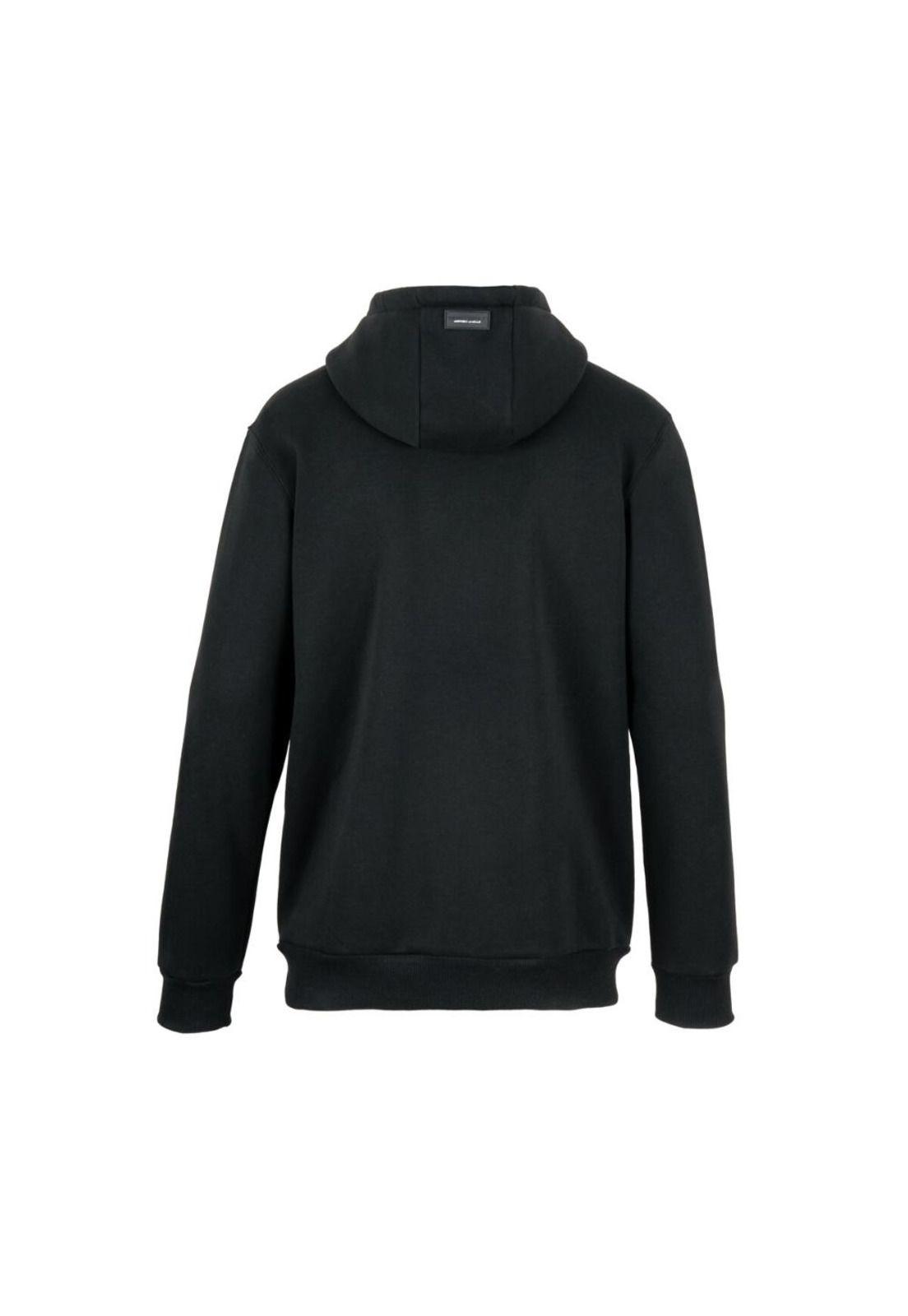 Poleron Whatup Hombre Logo Negro-2