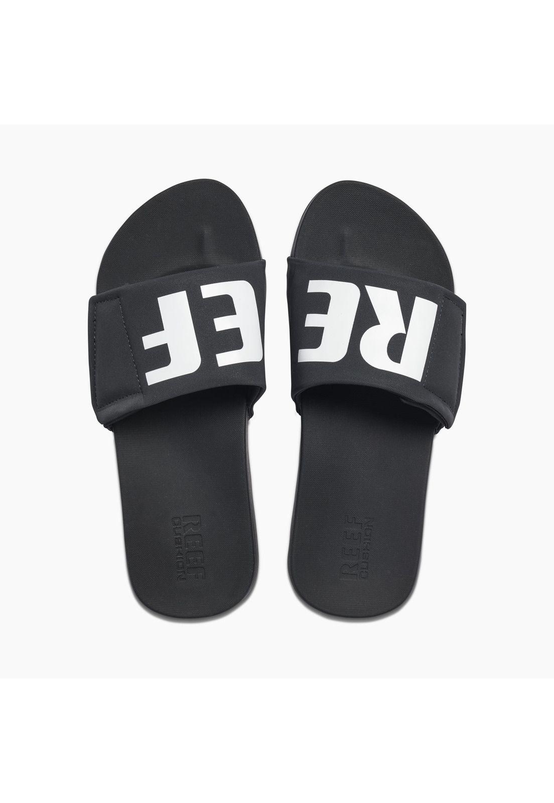 Sandalia Reef Cushion Bounce Slide Negro-1