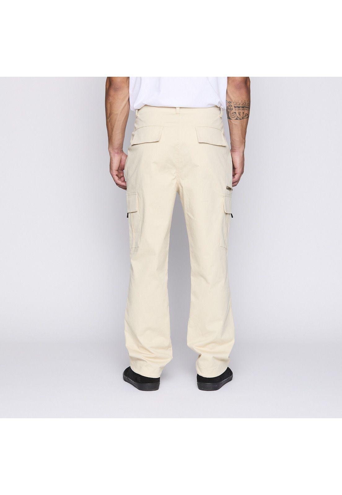 Pantalón Cargo Reef Men Beige-2