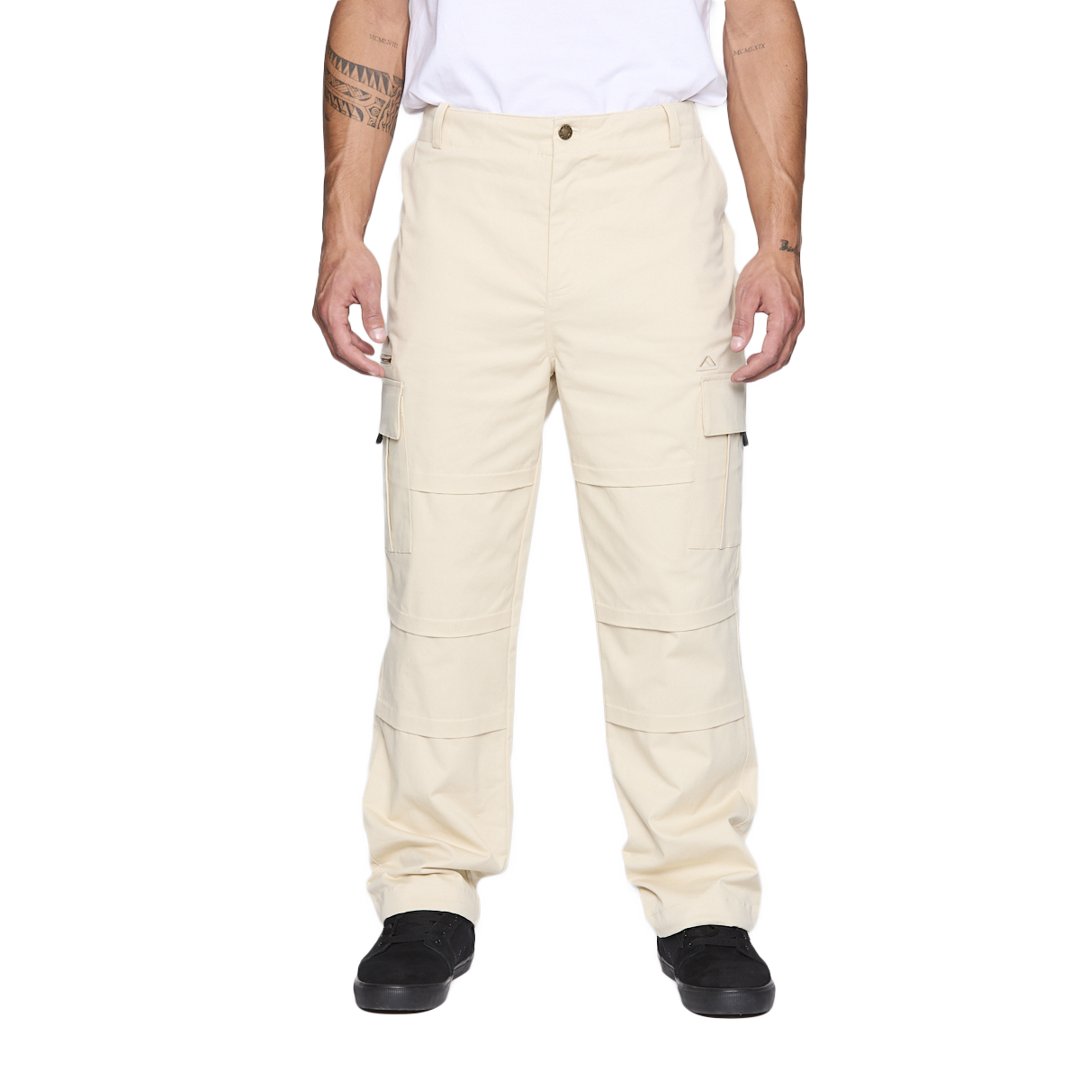 Pantalón Cargo Reef Men Beige-0