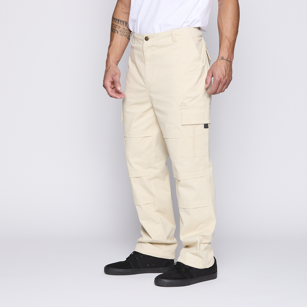 Pantalón Cargo Reef Men Beige-1