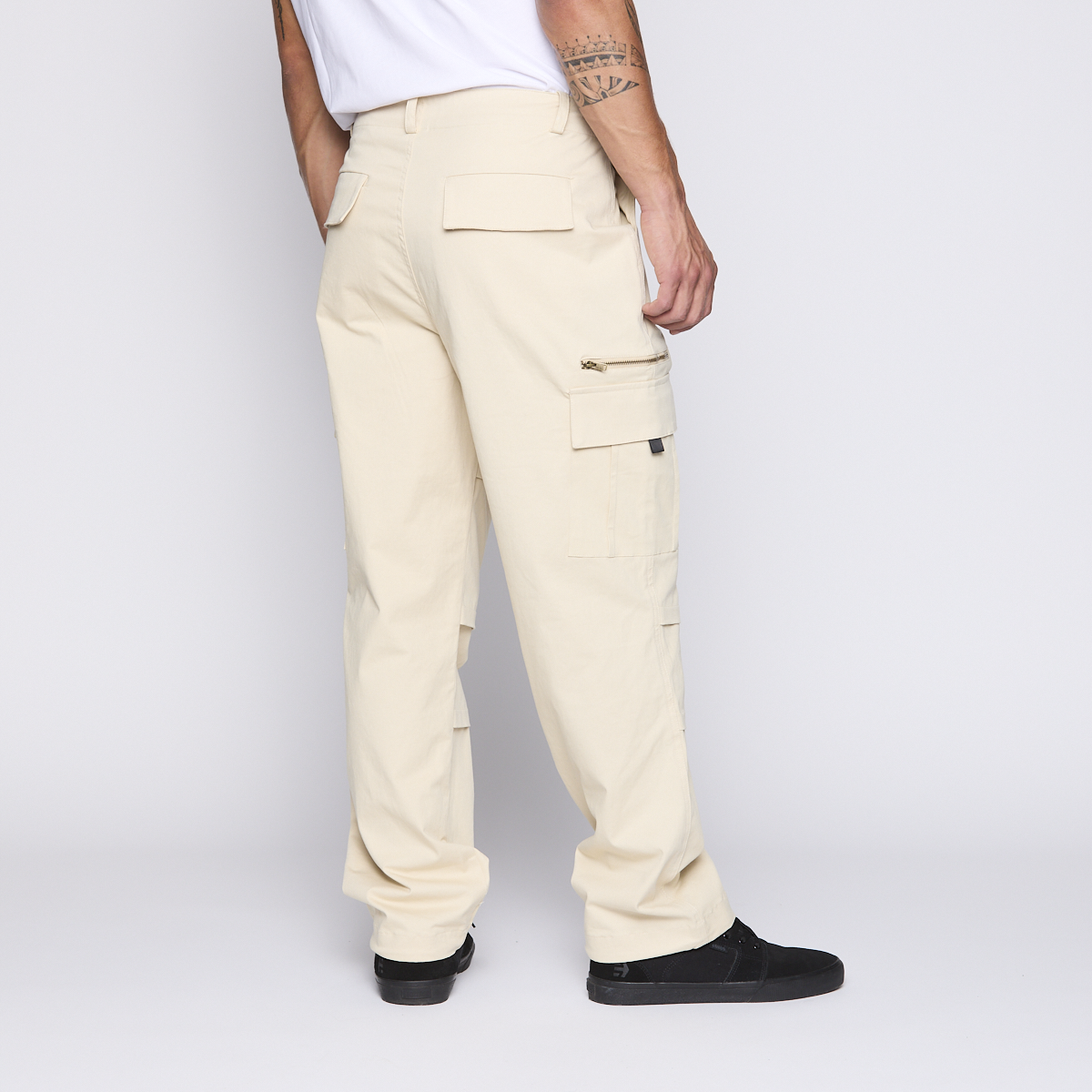 Pantalón Cargo Reef Men Beige-3