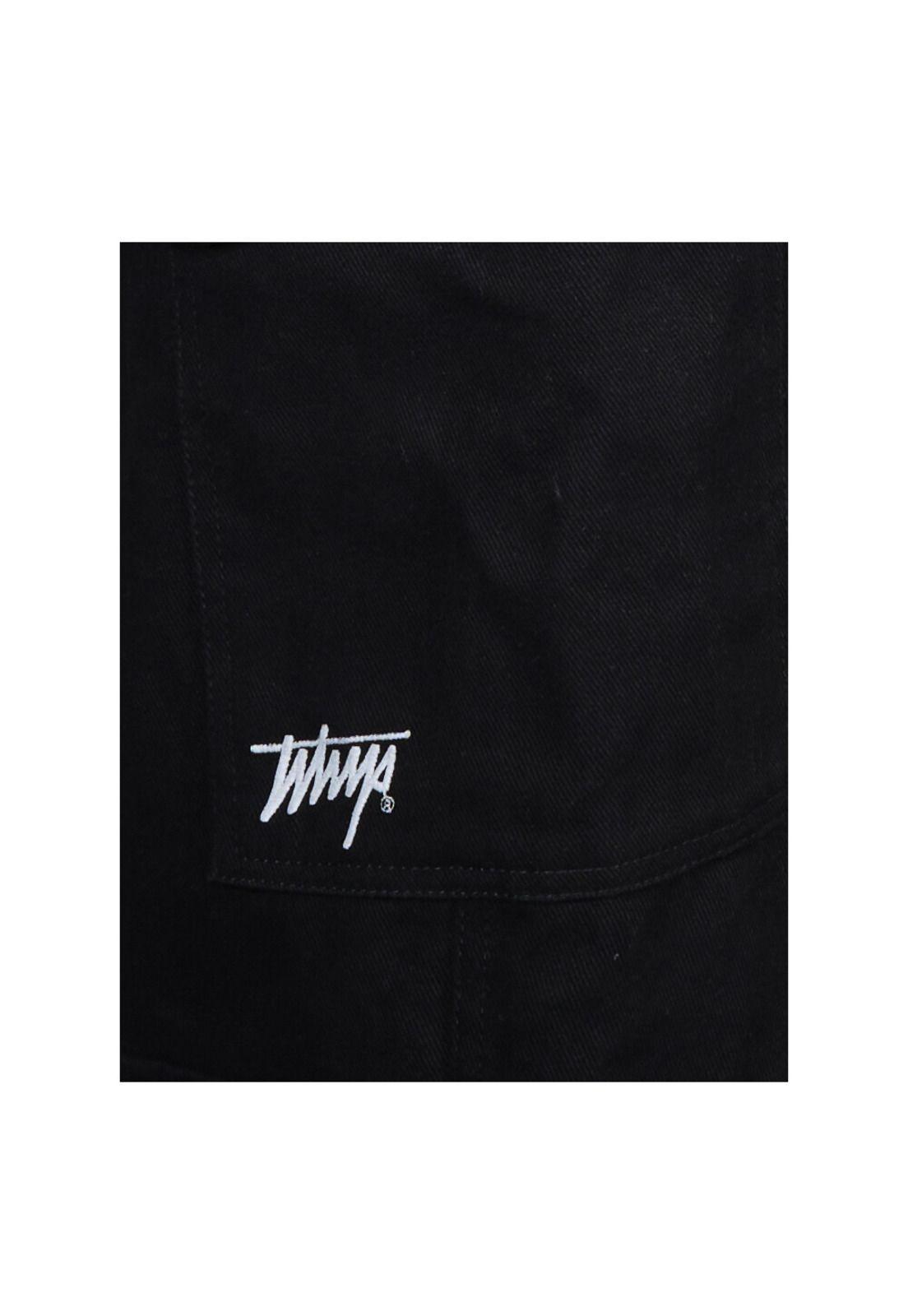 Pantalon Whatup Men Cargo Black Low Logo-2