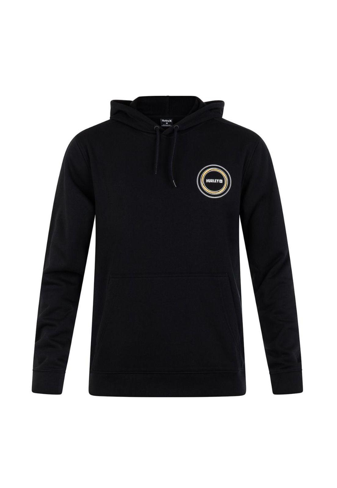 Poleron Hoodie Seaside Fleece Black-0
