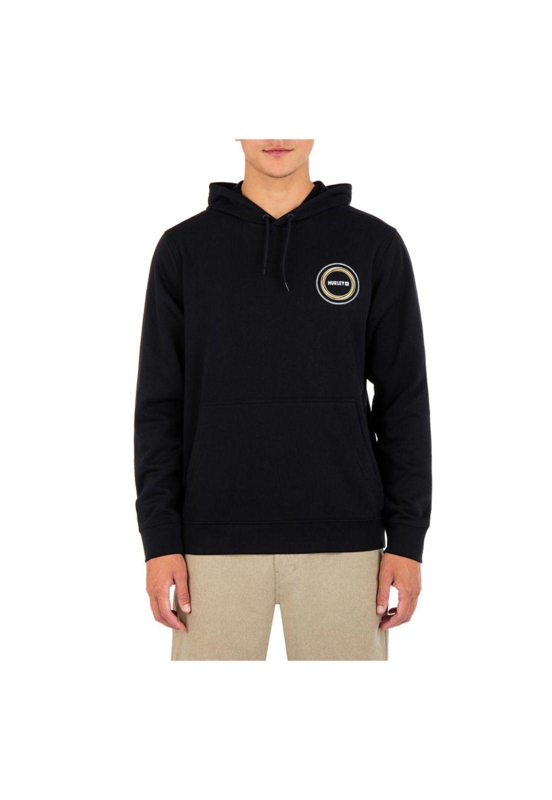 Poleron Hoodie Seaside Fleece Black-2