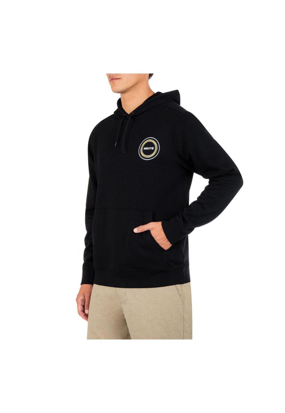 Poleron Hoodie Seaside Fleece Black-4
