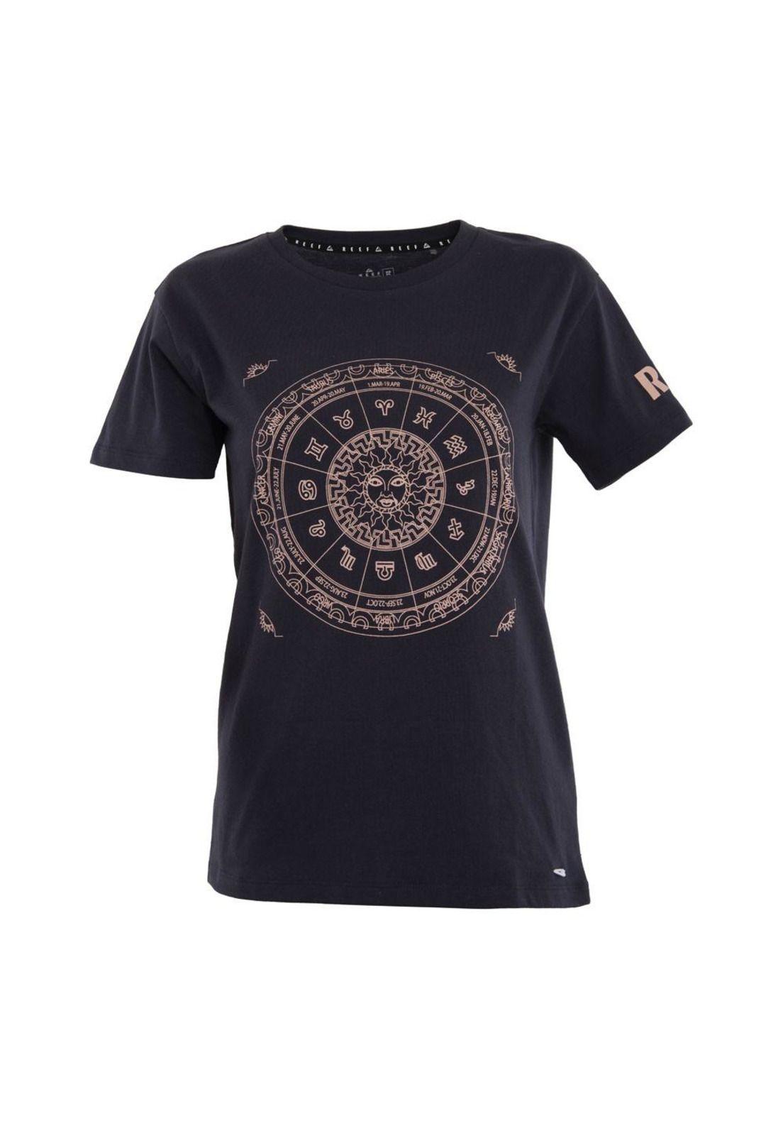 Polera Girls Carta Astral Black-0
