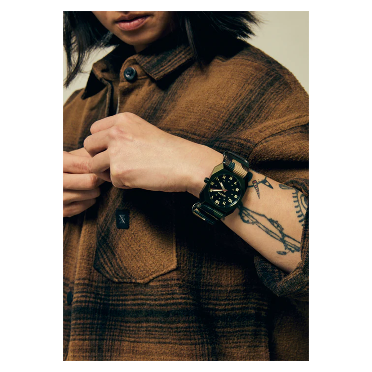 Reloj Scout Nylon Dark Olive Camo-4