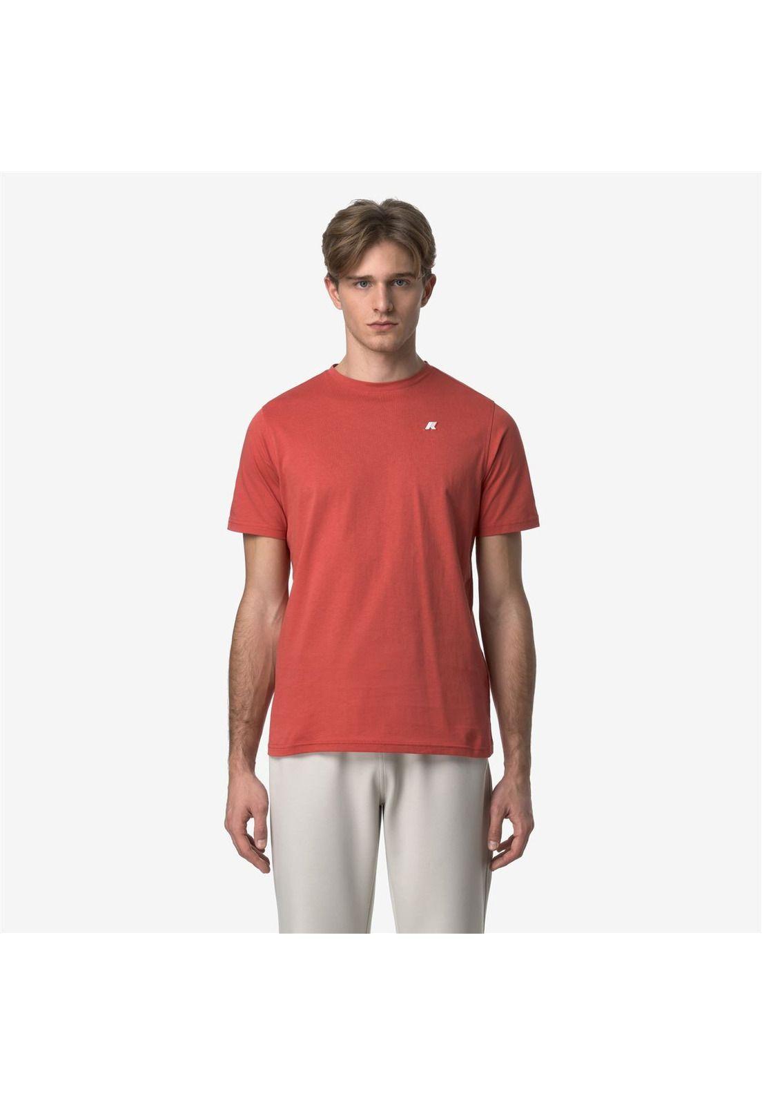 Polera K-Way Men Odom Red Jasper-0