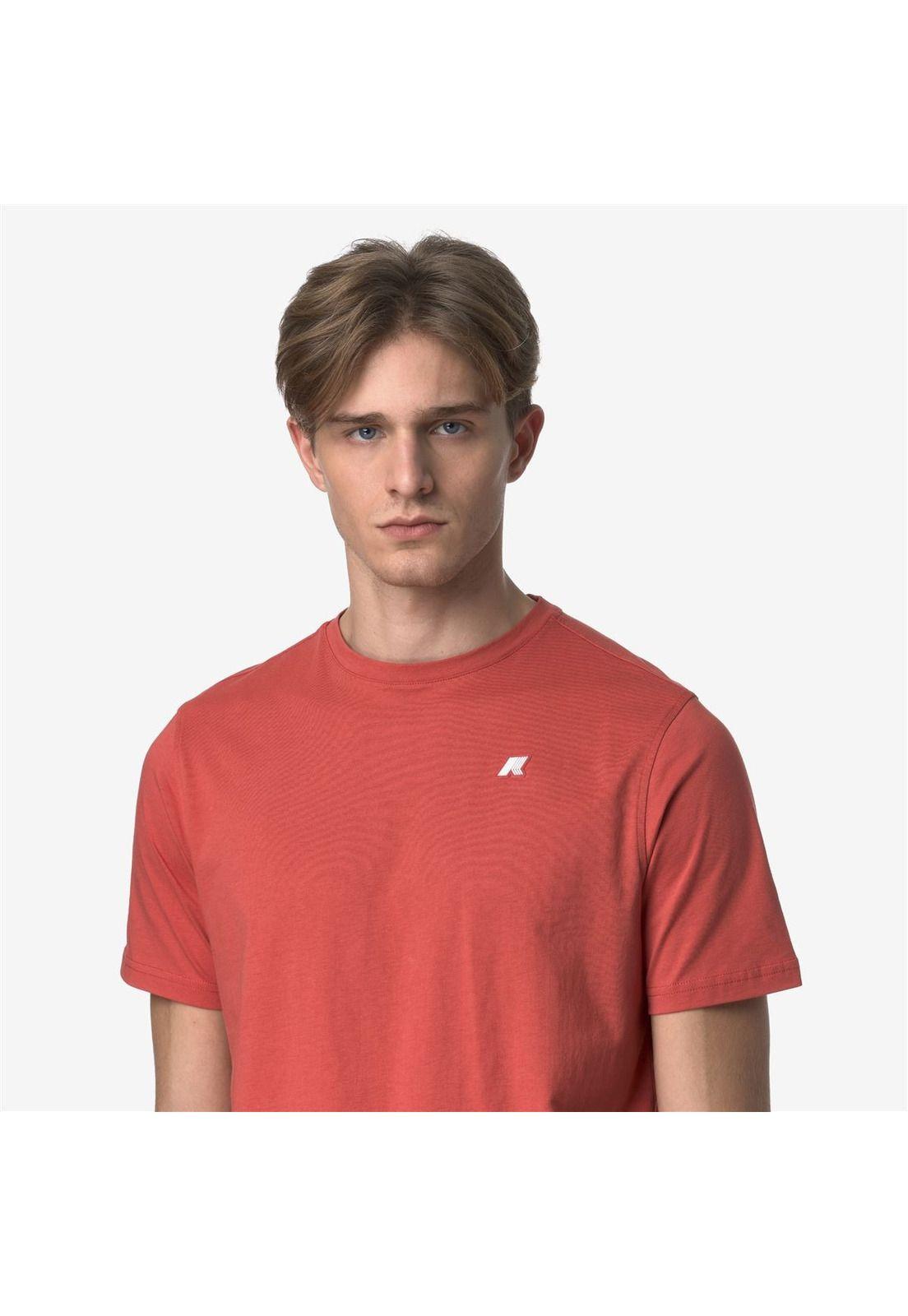 Polera K-Way Men Odom Red Jasper-3