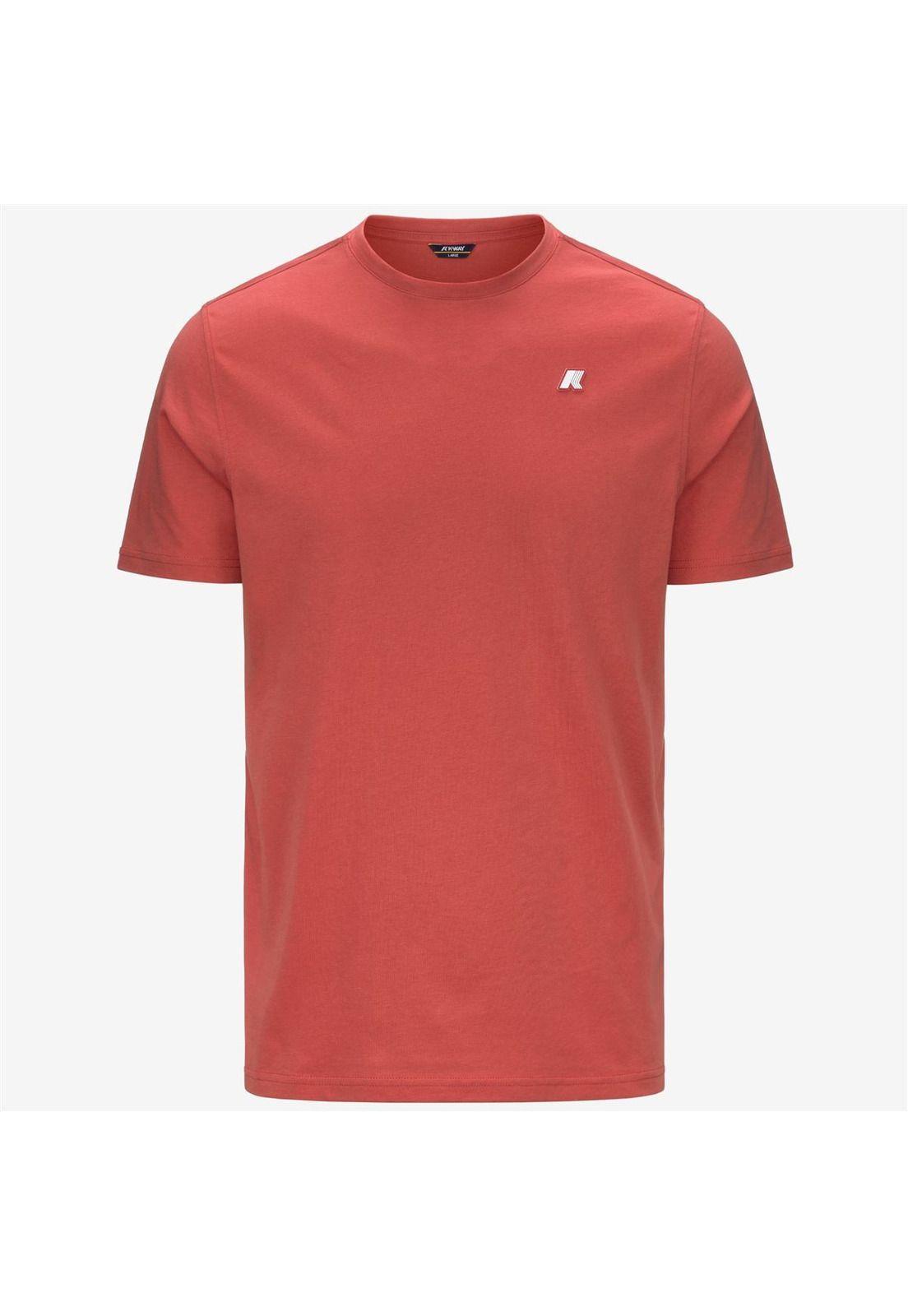 Polera K-Way Men Odom Red Jasper-4