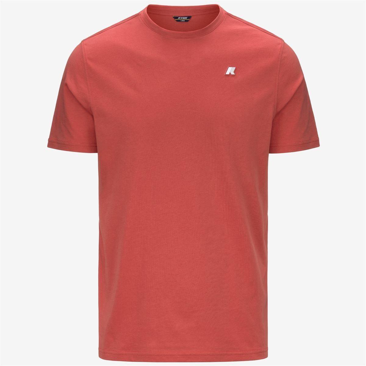 Polera K-Way Men Odom Red Jasper-0