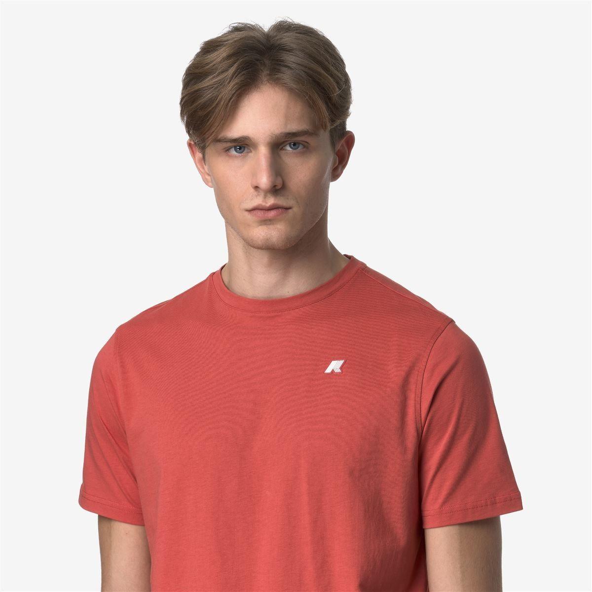 Polera K-Way Men Odom Red Jasper-4