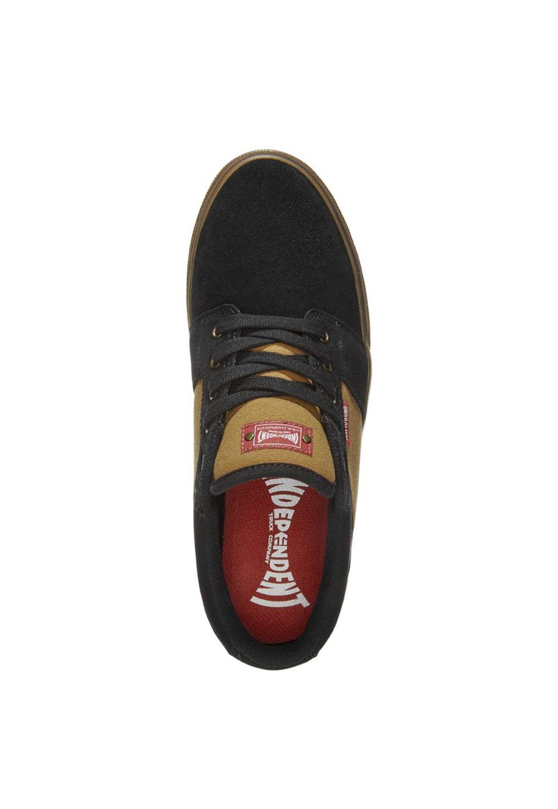 Zapatilla Men Barge LS X Indy Black Brown-2