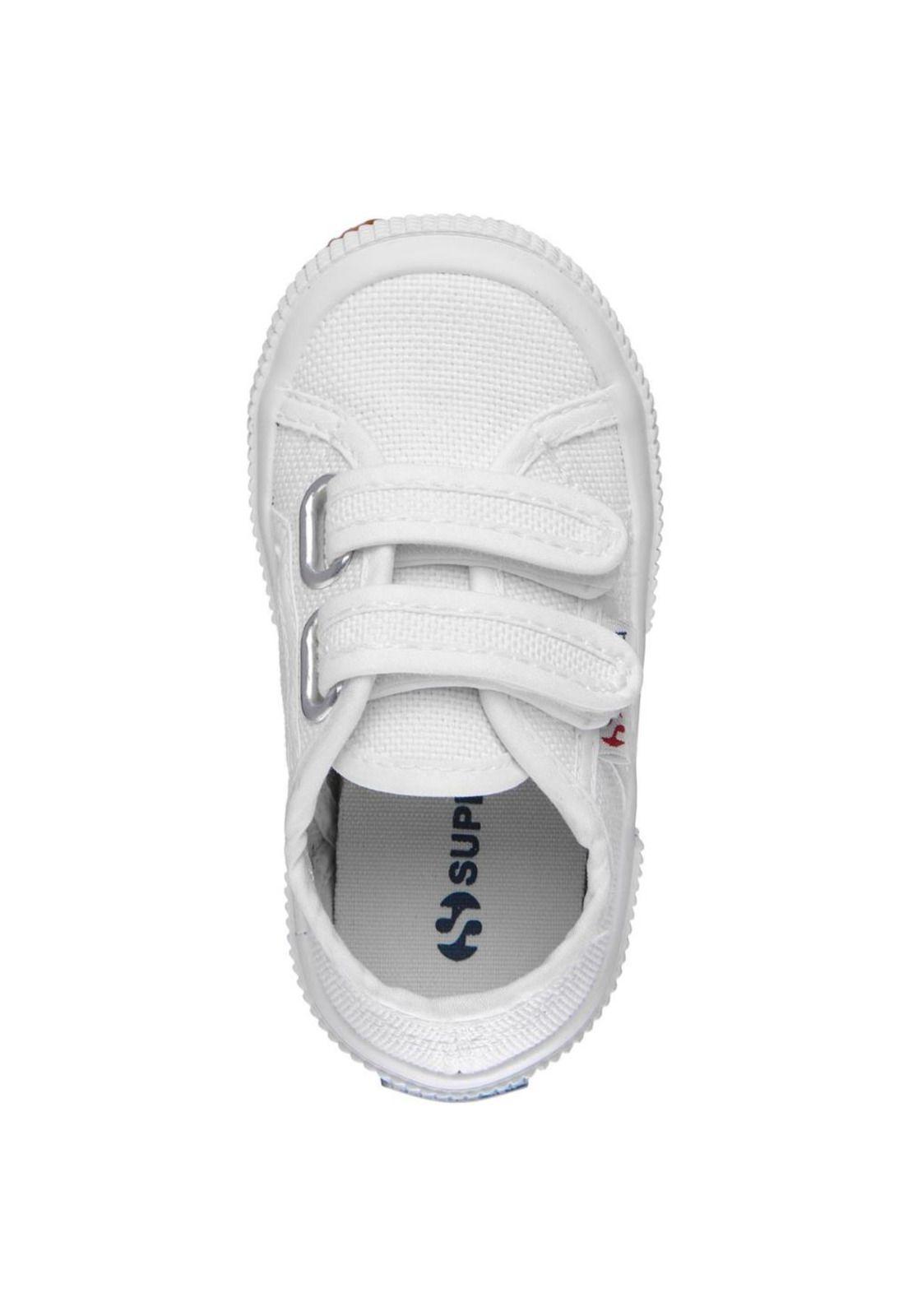 Zapatilla 2750 Kids Cotjstrap Classic White Superga-2