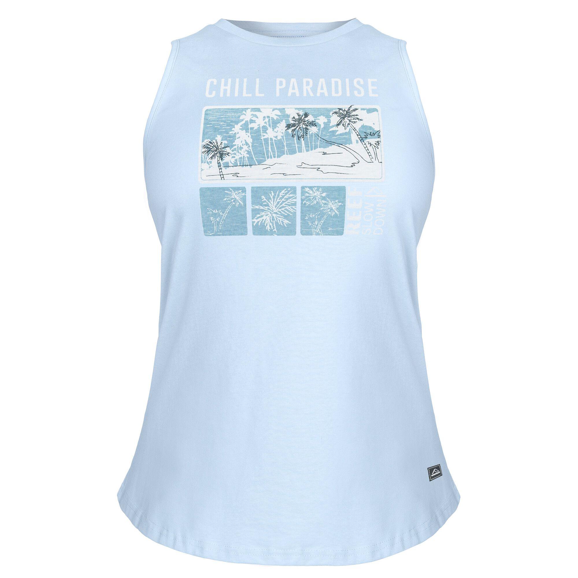 Polera Reef Sin Mangas Women Light Blue-0