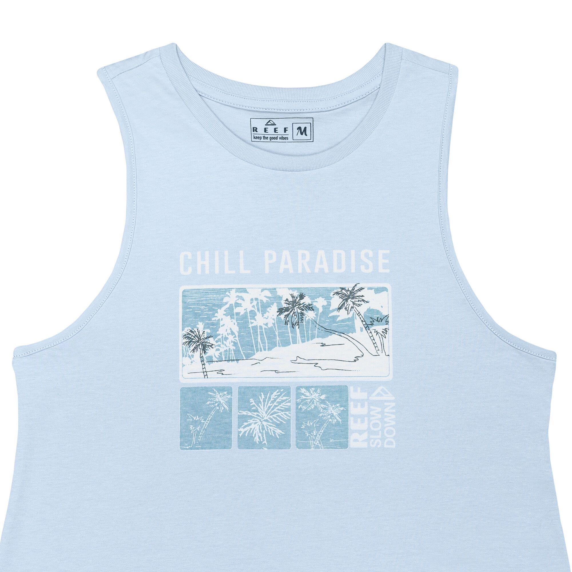 Polera Reef Sin Mangas Women Light Blue-2