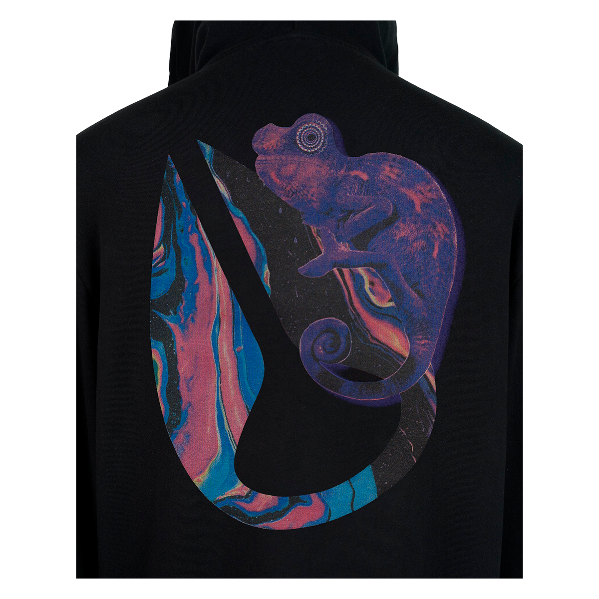 Polerón Nixon Men Full Zipper Iguana Black-3