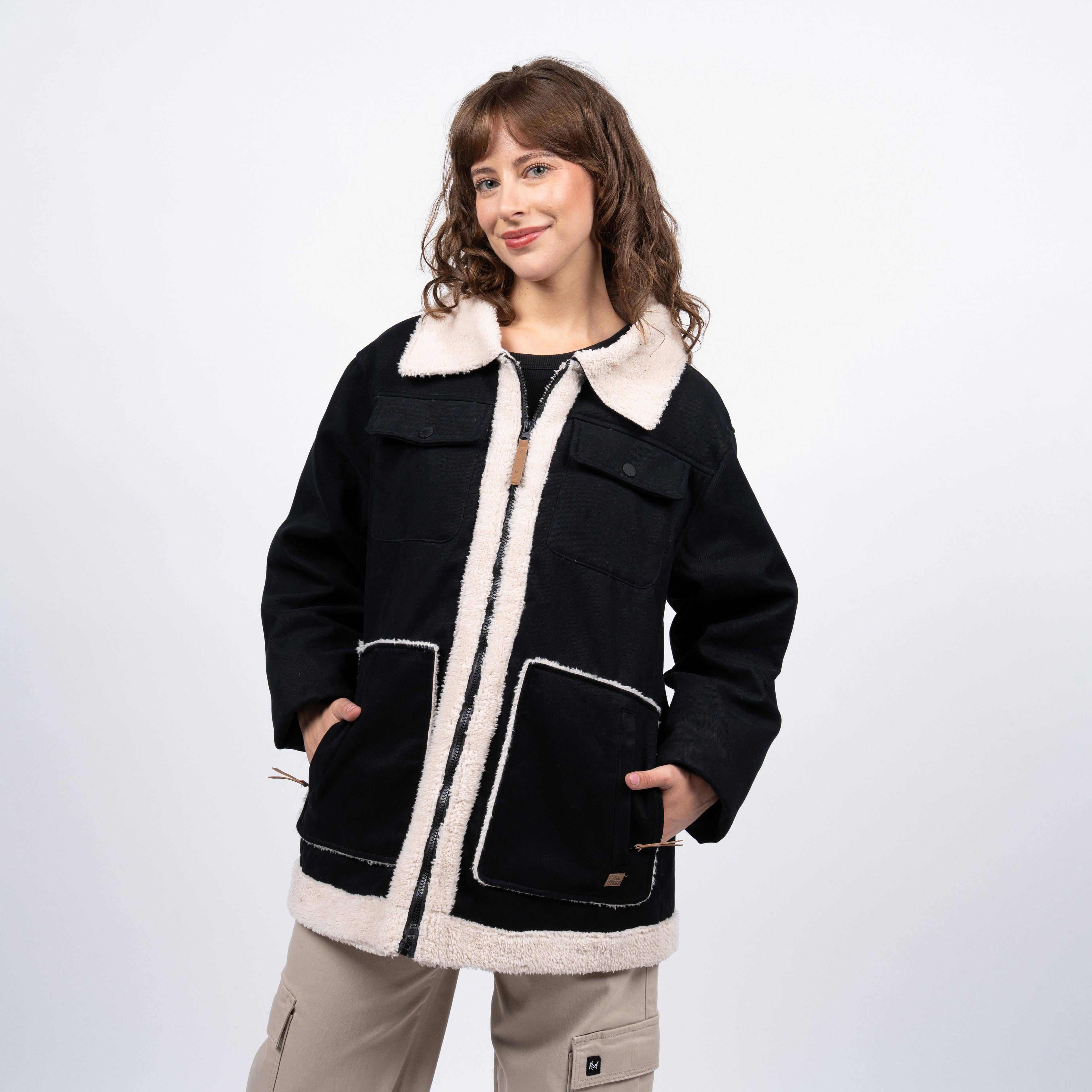 Casaca Reef Women Black Beige-0