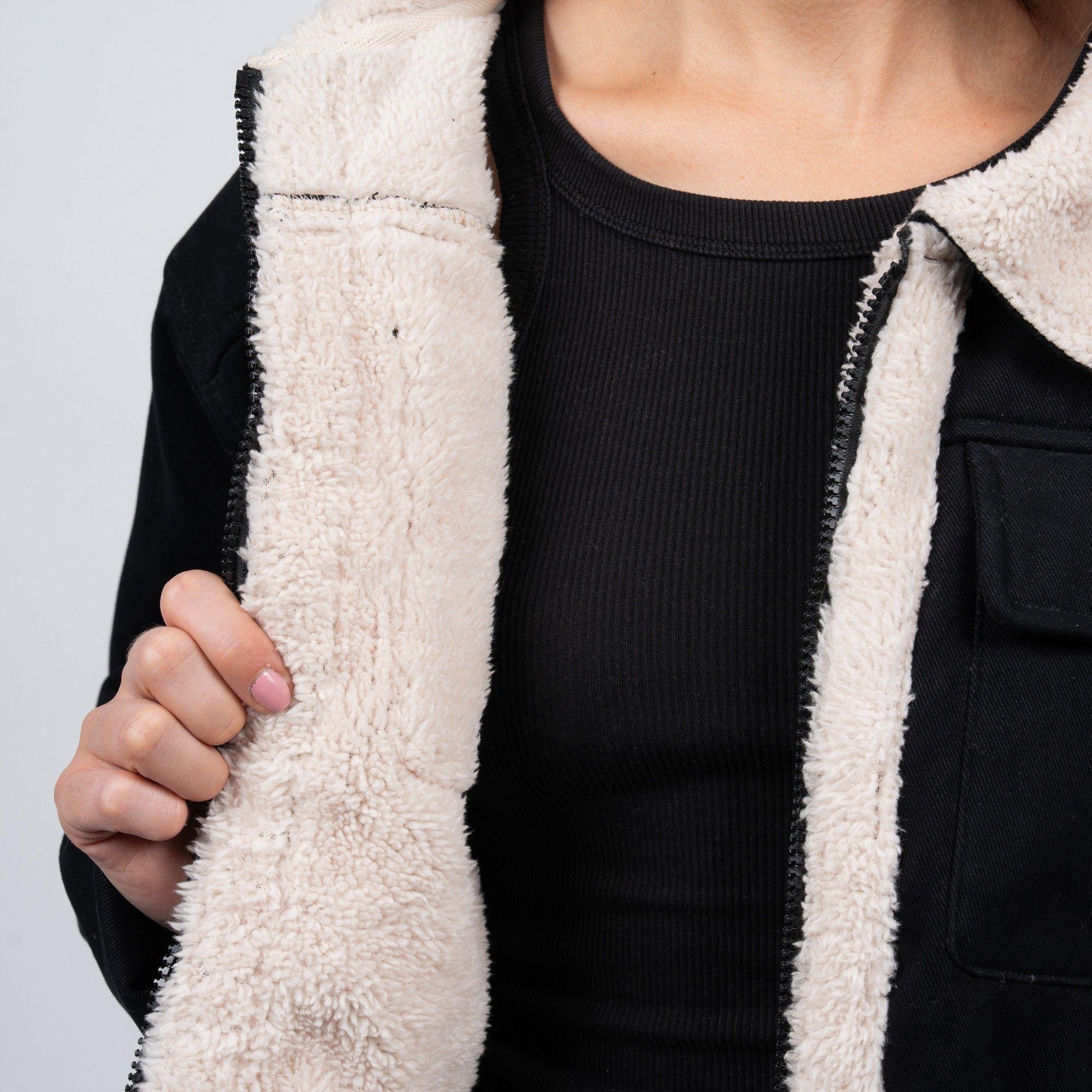 Casaca Reef Women Black Beige-2