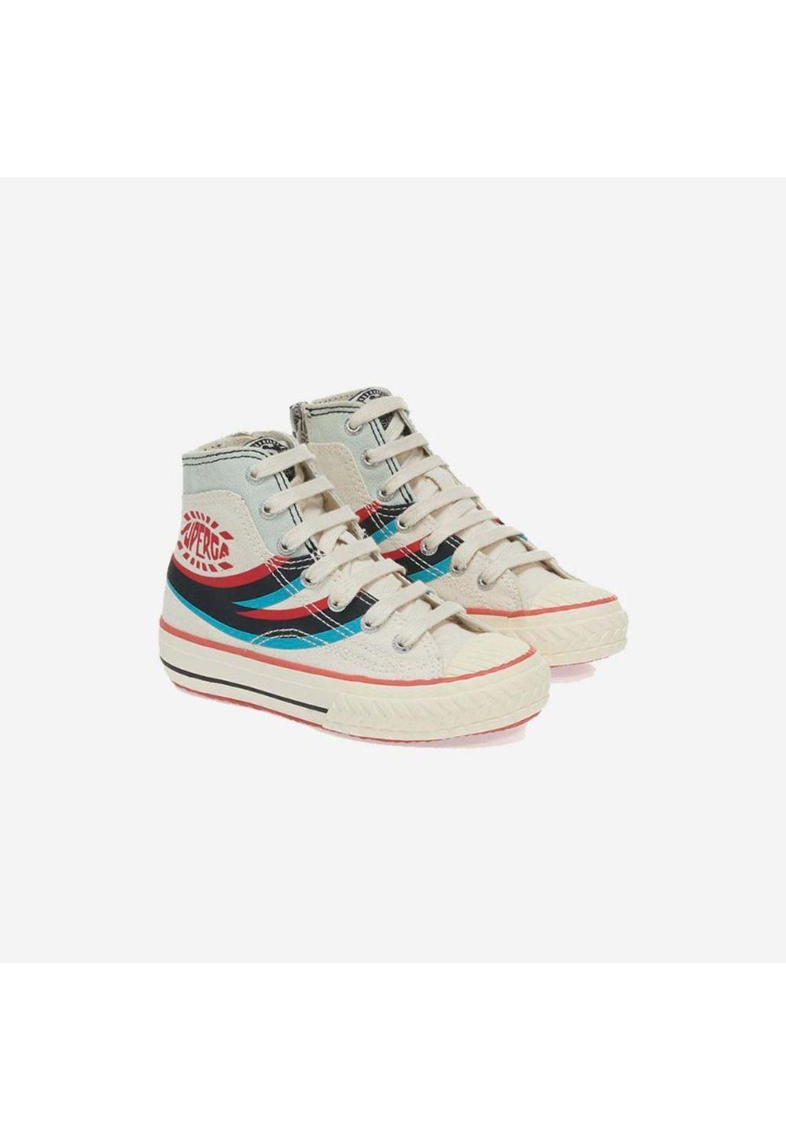 Zapatilla 2946 Kids College Beige Green Iceberg-1