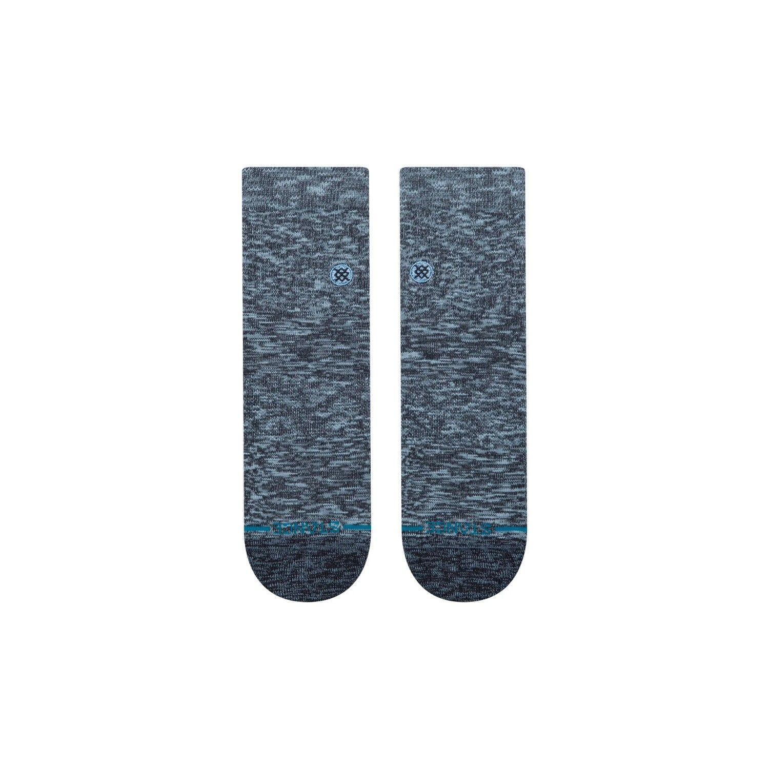 Stance Socks Slub Quarter Navy-1