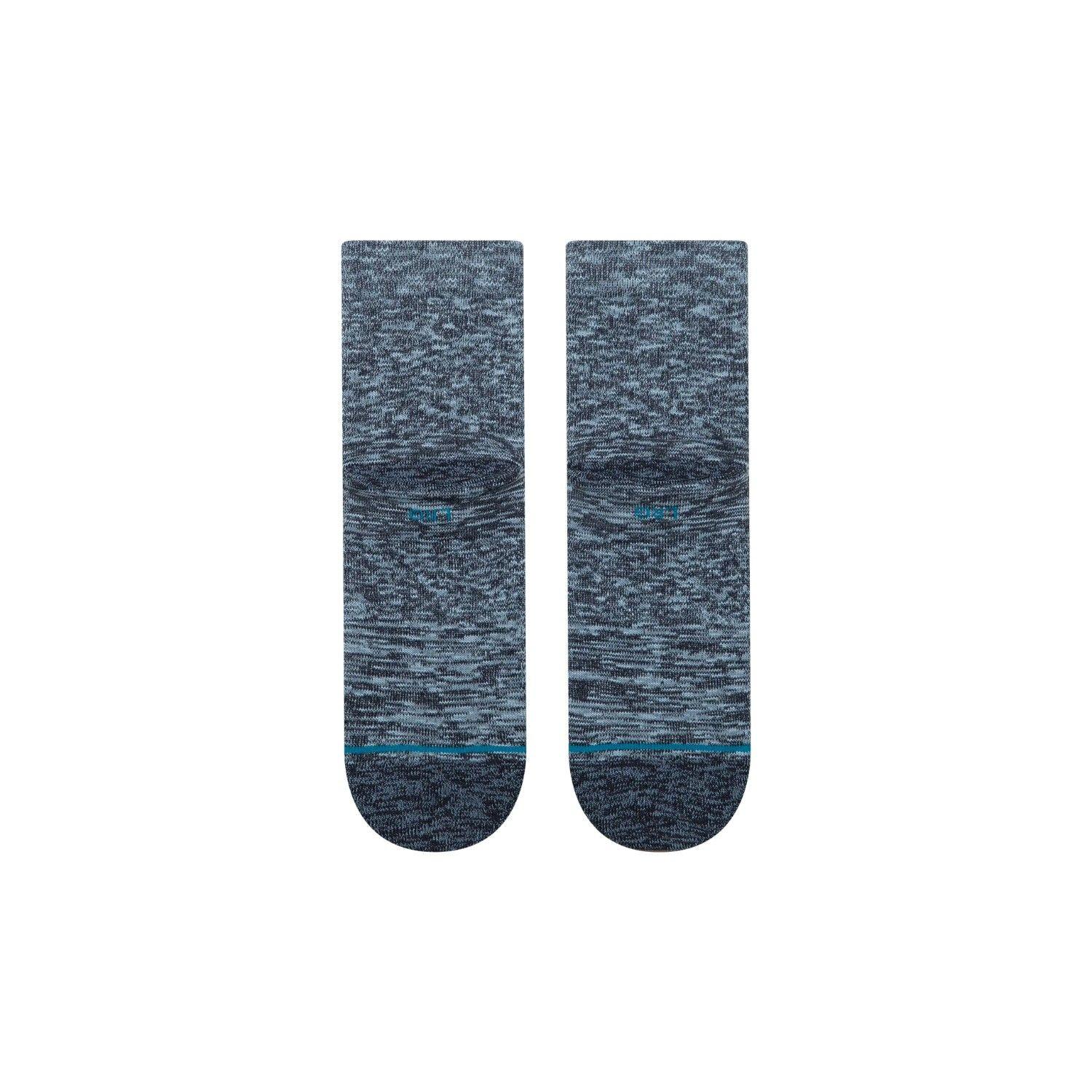 Stance Socks Slub Quarter Navy-2