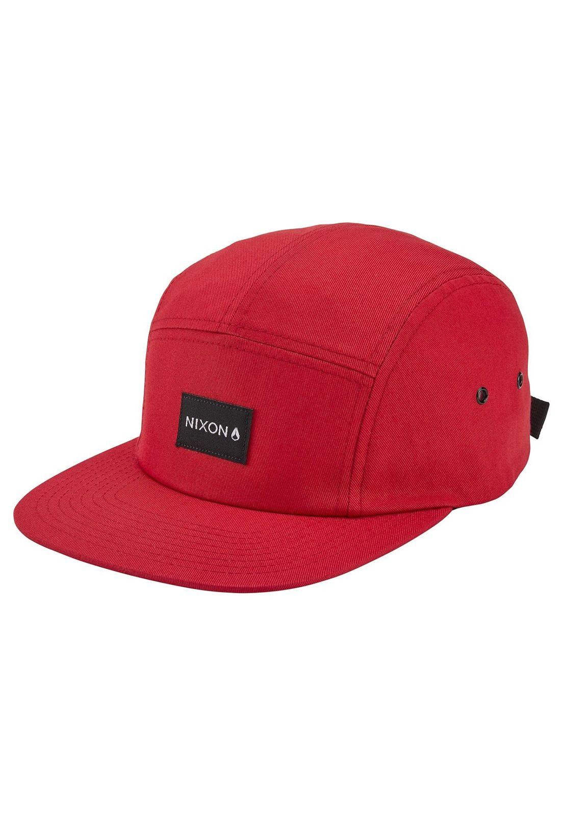 Jockey Nixon Mikey Strapback Hat Red-0