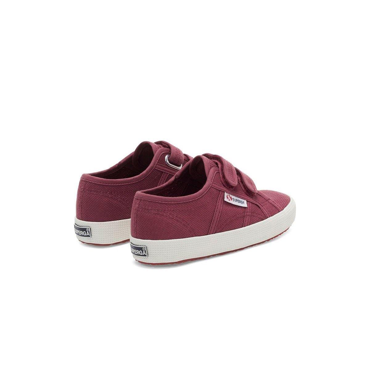 Zapatilla Superga Kids 2750 Straps Burgundy-2