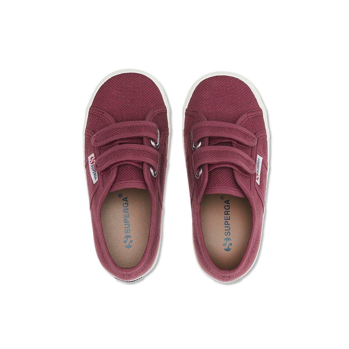Zapatilla Superga Kids 2750 Straps Burgundy-3