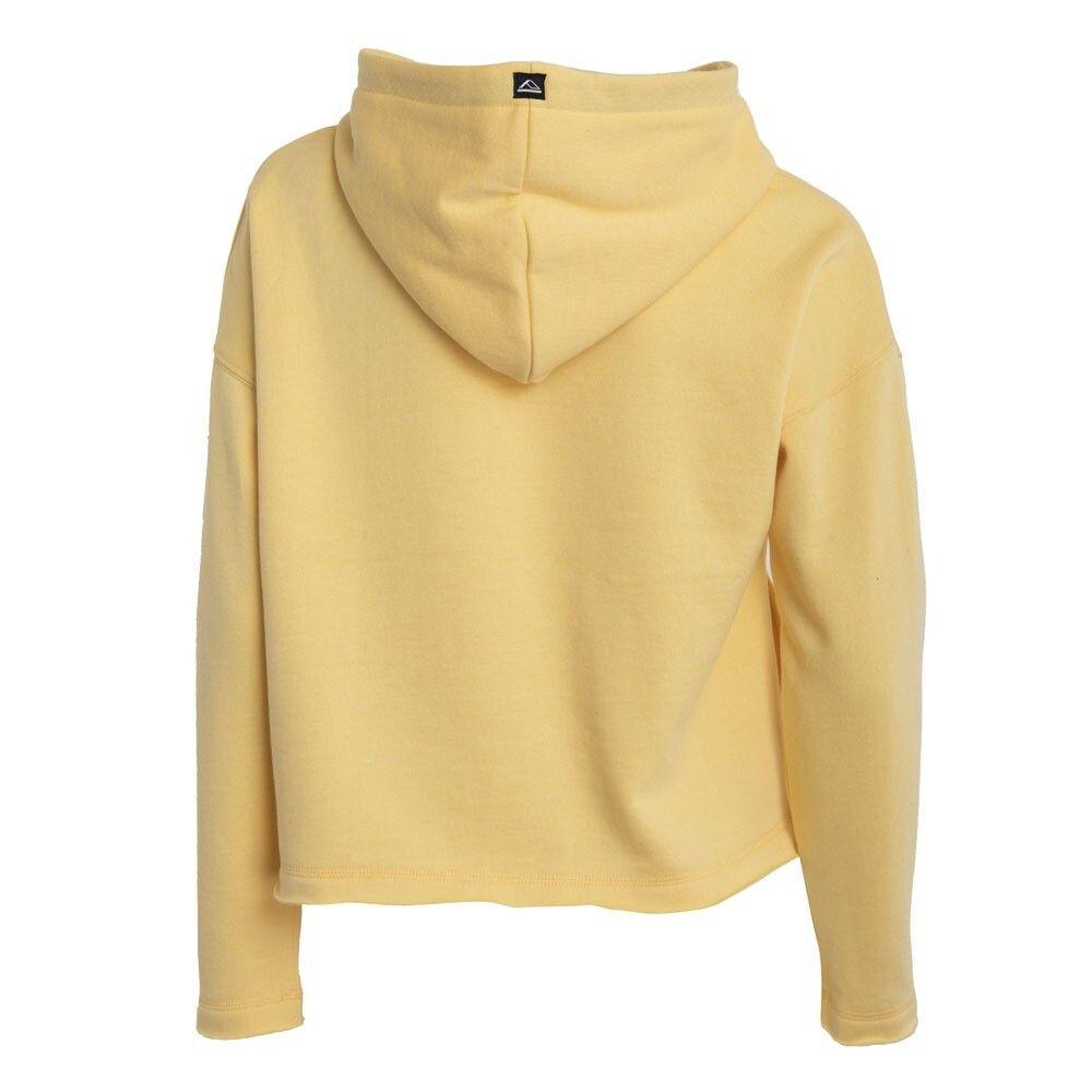 Poleron Crop Women Live the Dream Yellow-2