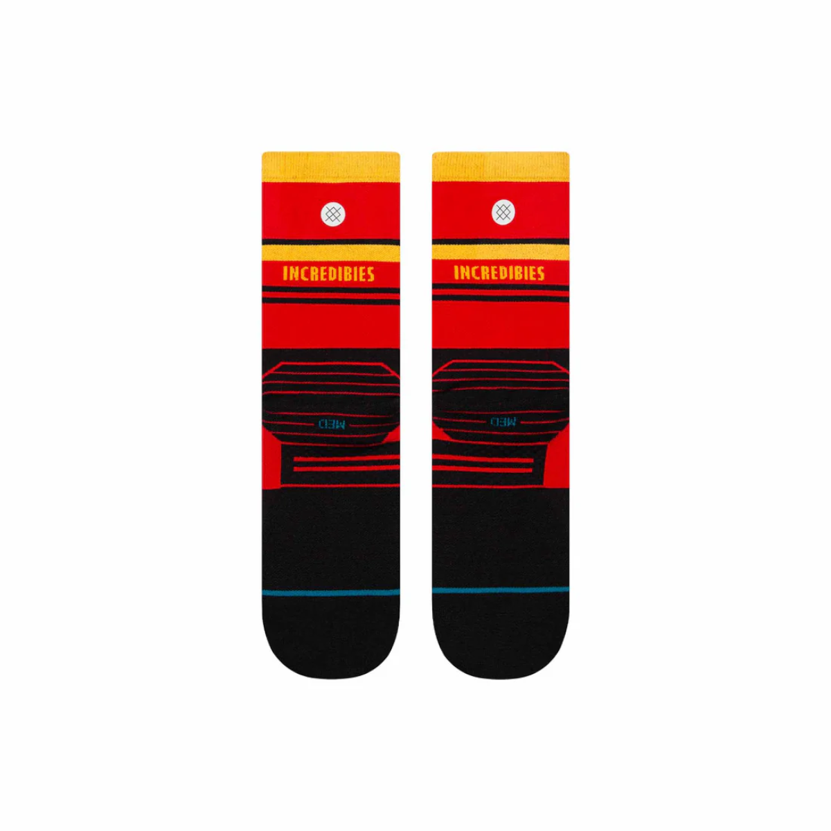 Stance Sock Incredible Light Crew Red-2