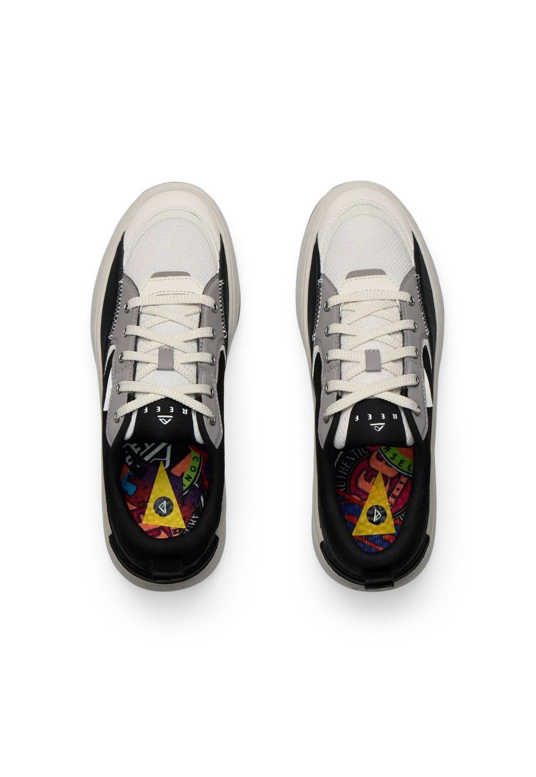 Zapatilla Reef Men Fanning Asphalt-2