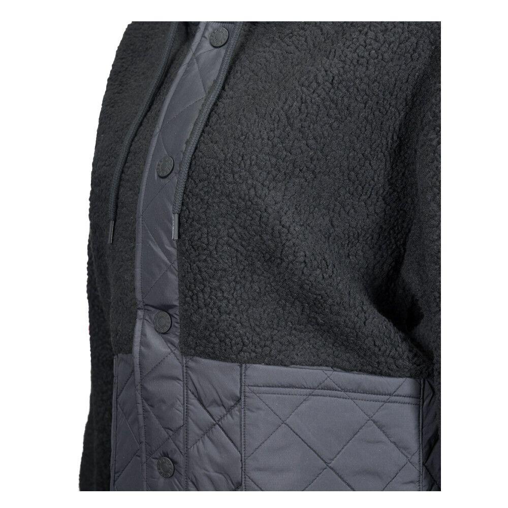 Sherpa Reef Women Buttons All Black-2