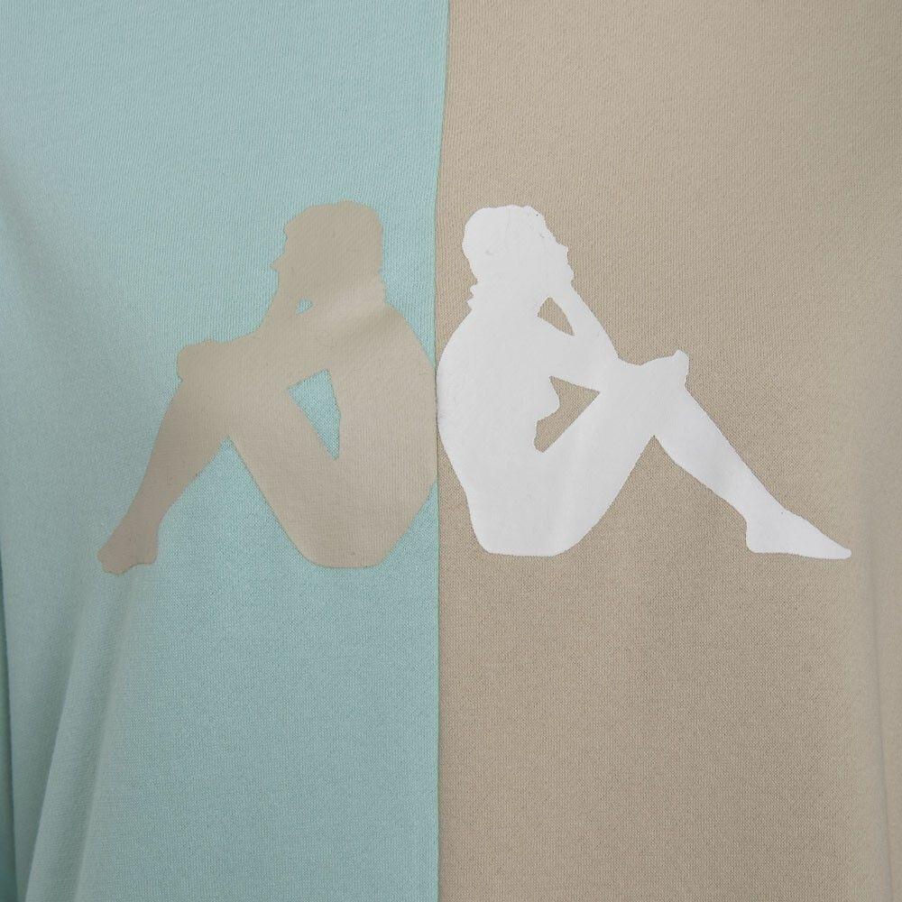 Poleron Women Oversize Split Grey Aqua-3