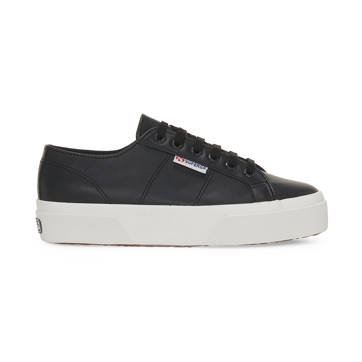 Zapatilla 2740 Platform Nappa Black White-0