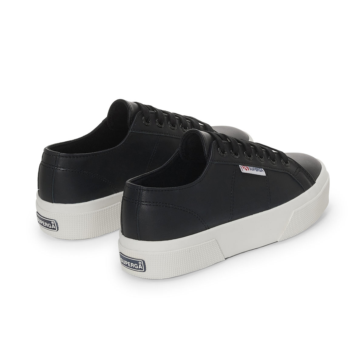 Zapatilla 2740 Platform Nappa Black White-2