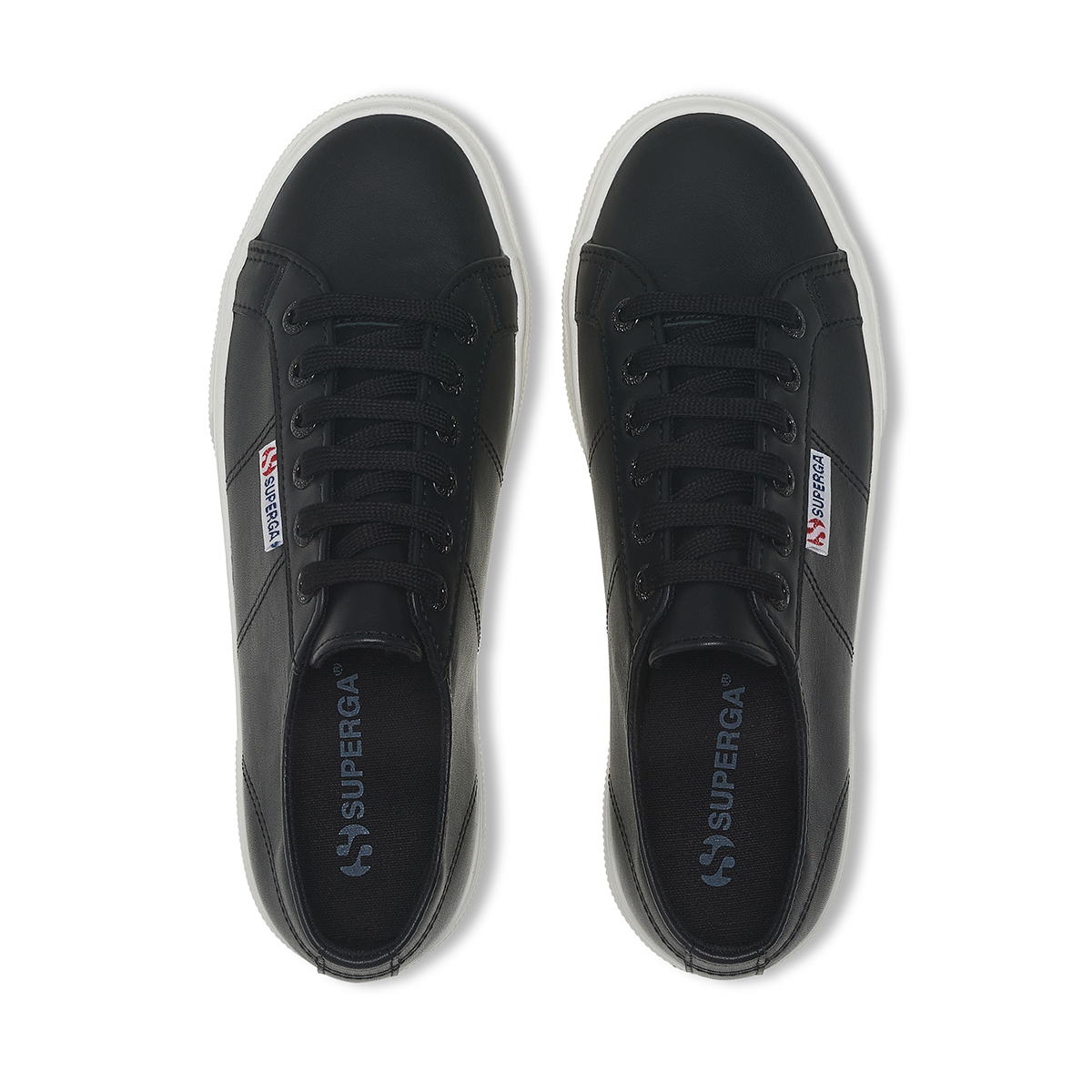 Zapatilla 2740 Platform Nappa Black White-3
