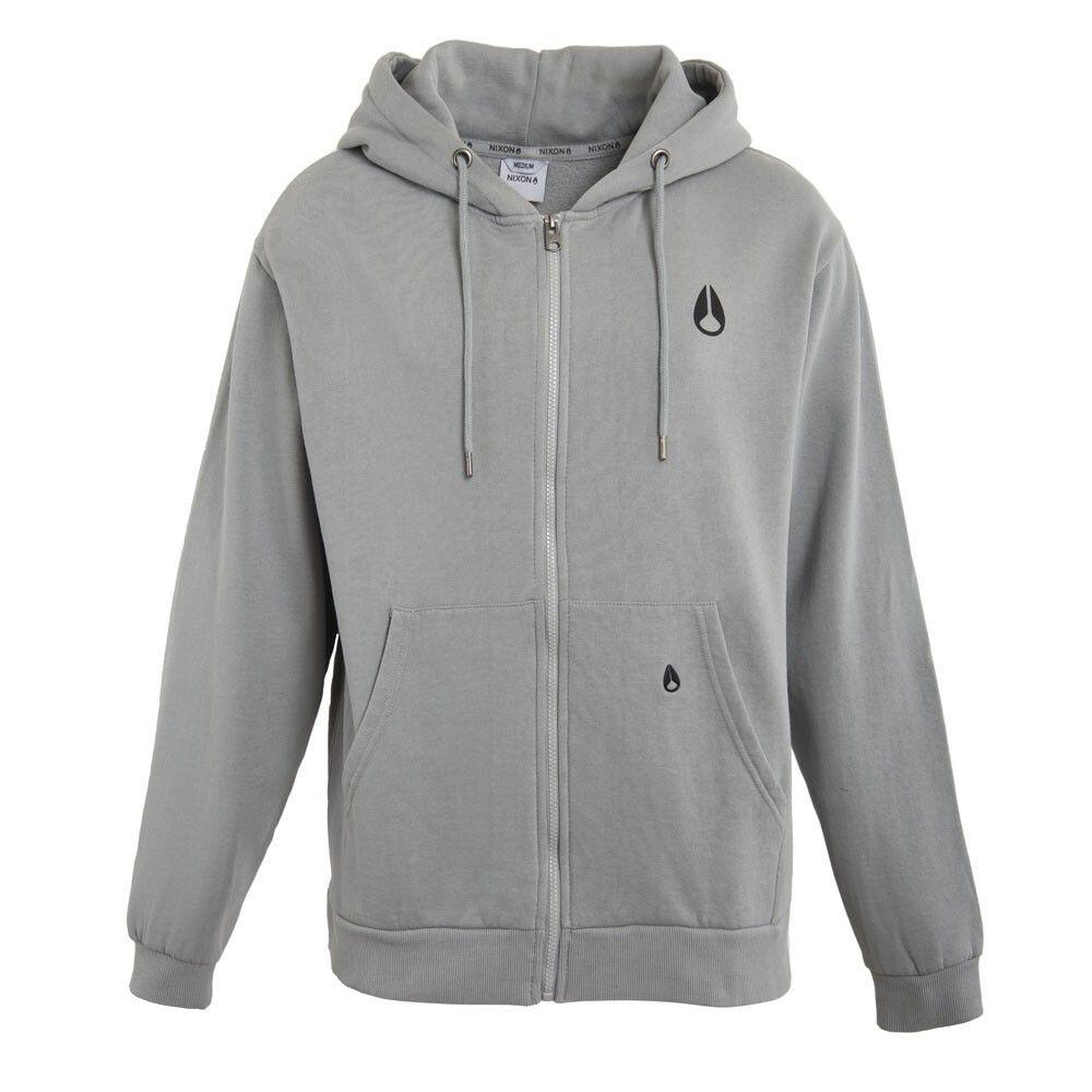 Poleron Men Full Zipper Light Grey Double Logo-0