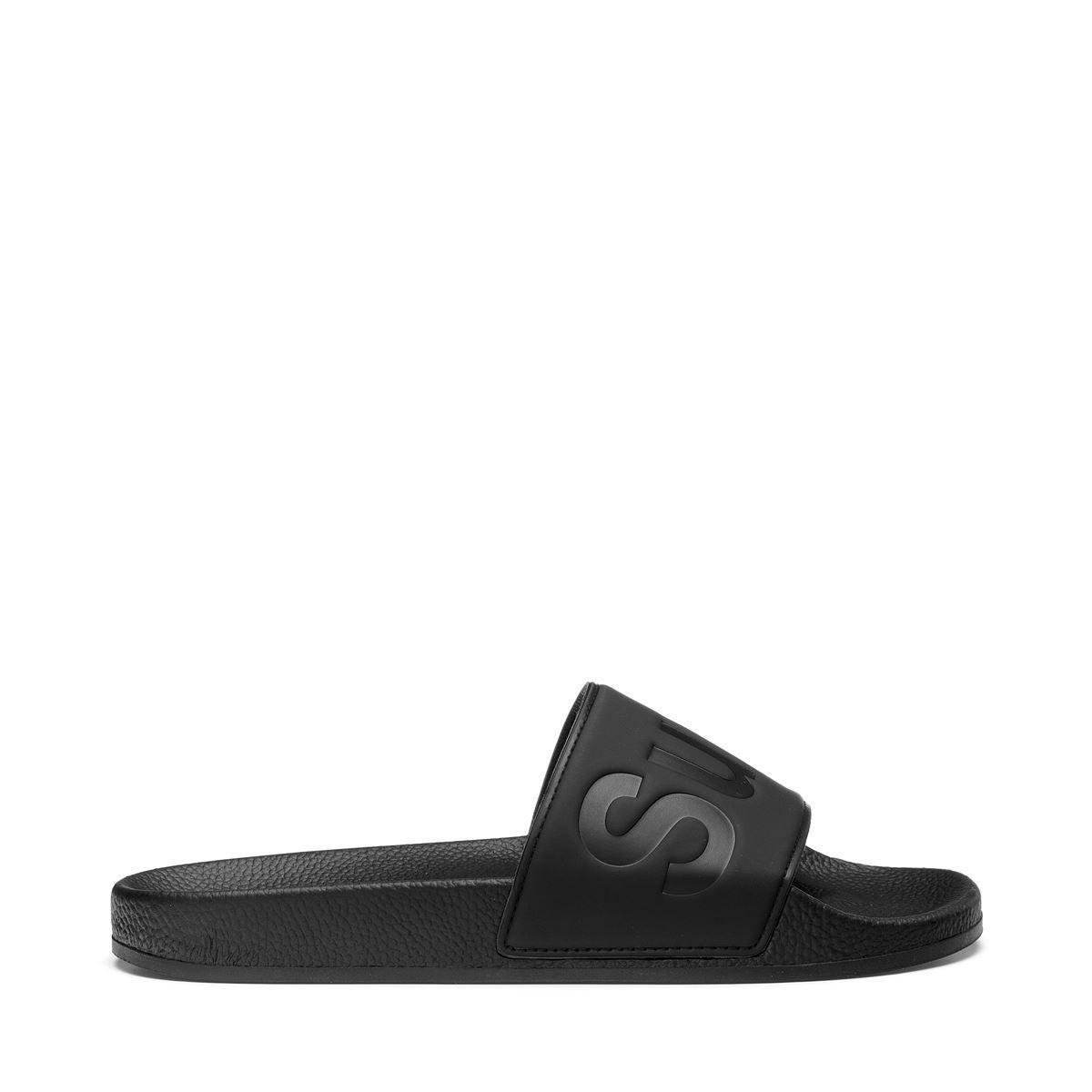 Sandalia 1908 Slides Polysoft All Black Superga-0