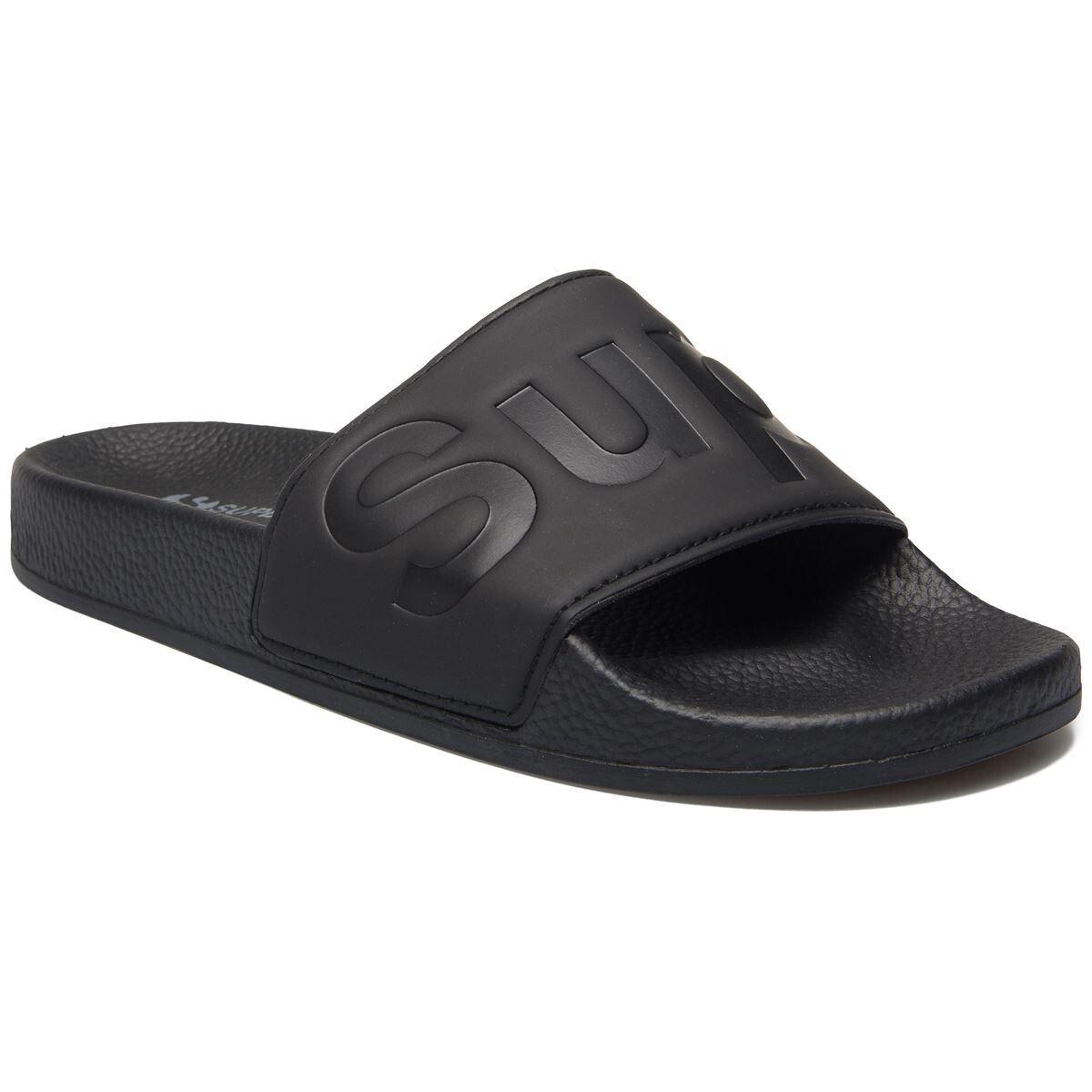 Sandalia 1908 Slides Polysoft All Black Superga-3