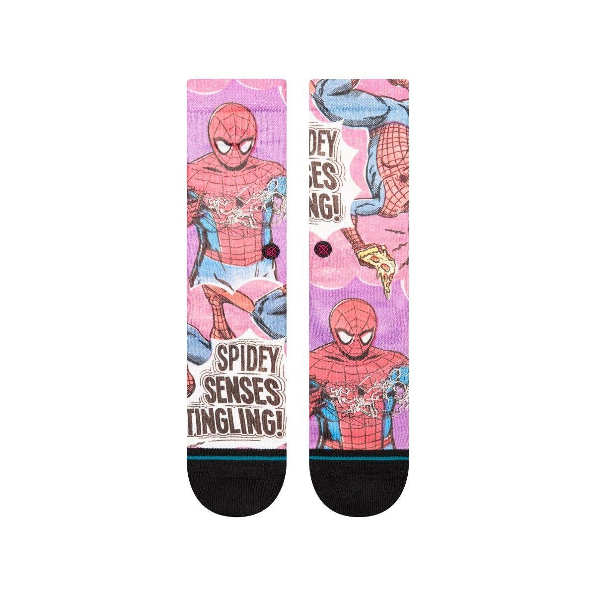 Stance Sock Men Spiderman Spidey Senses Magenta-1
