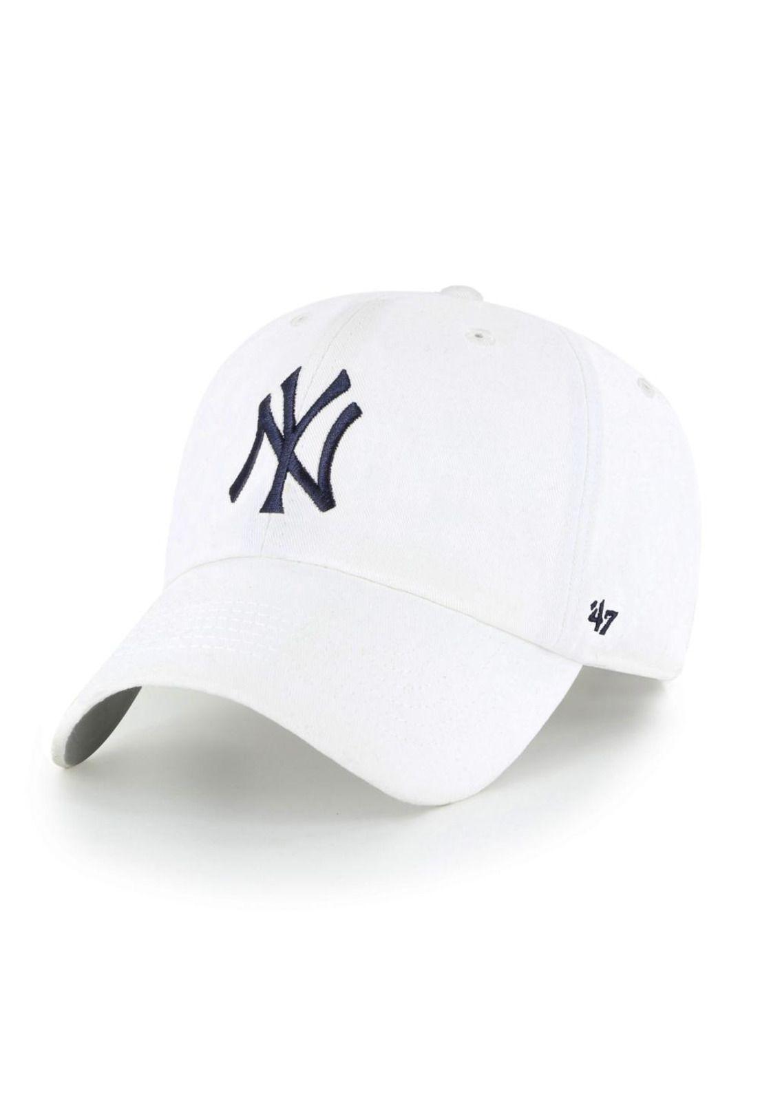 Jockey New York Yankees White Basic Navy-0