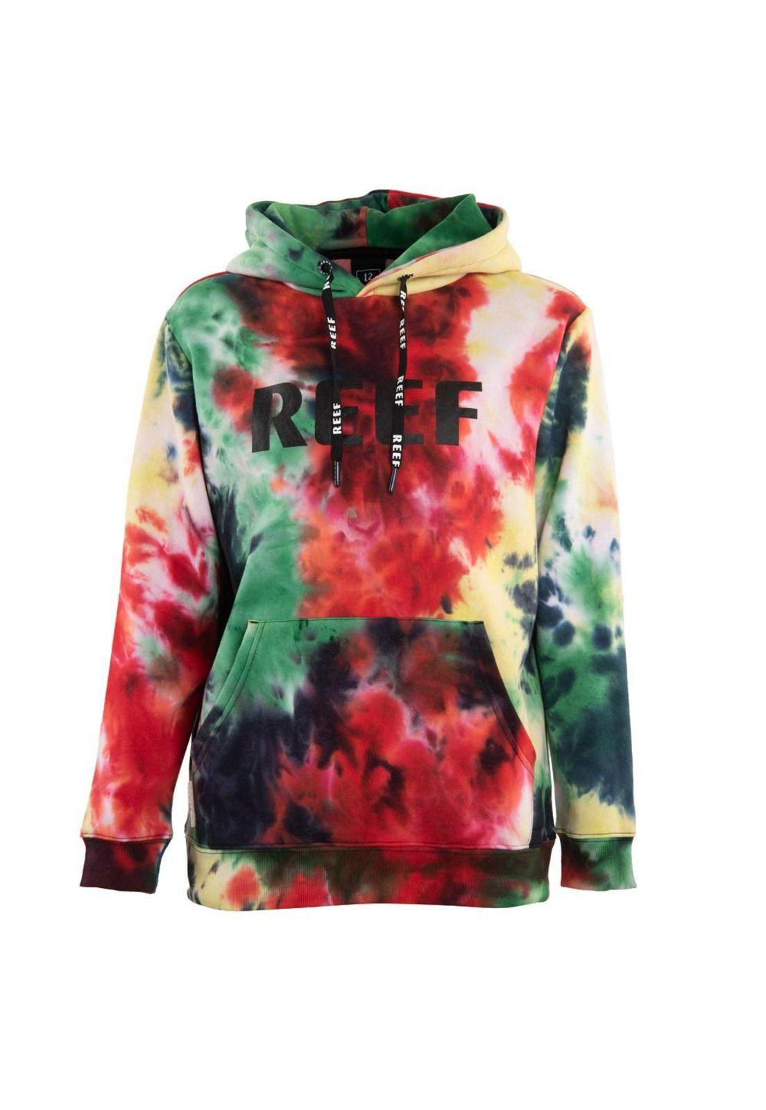 Poleron Hoodie Kids Multicolor Prints Red-0