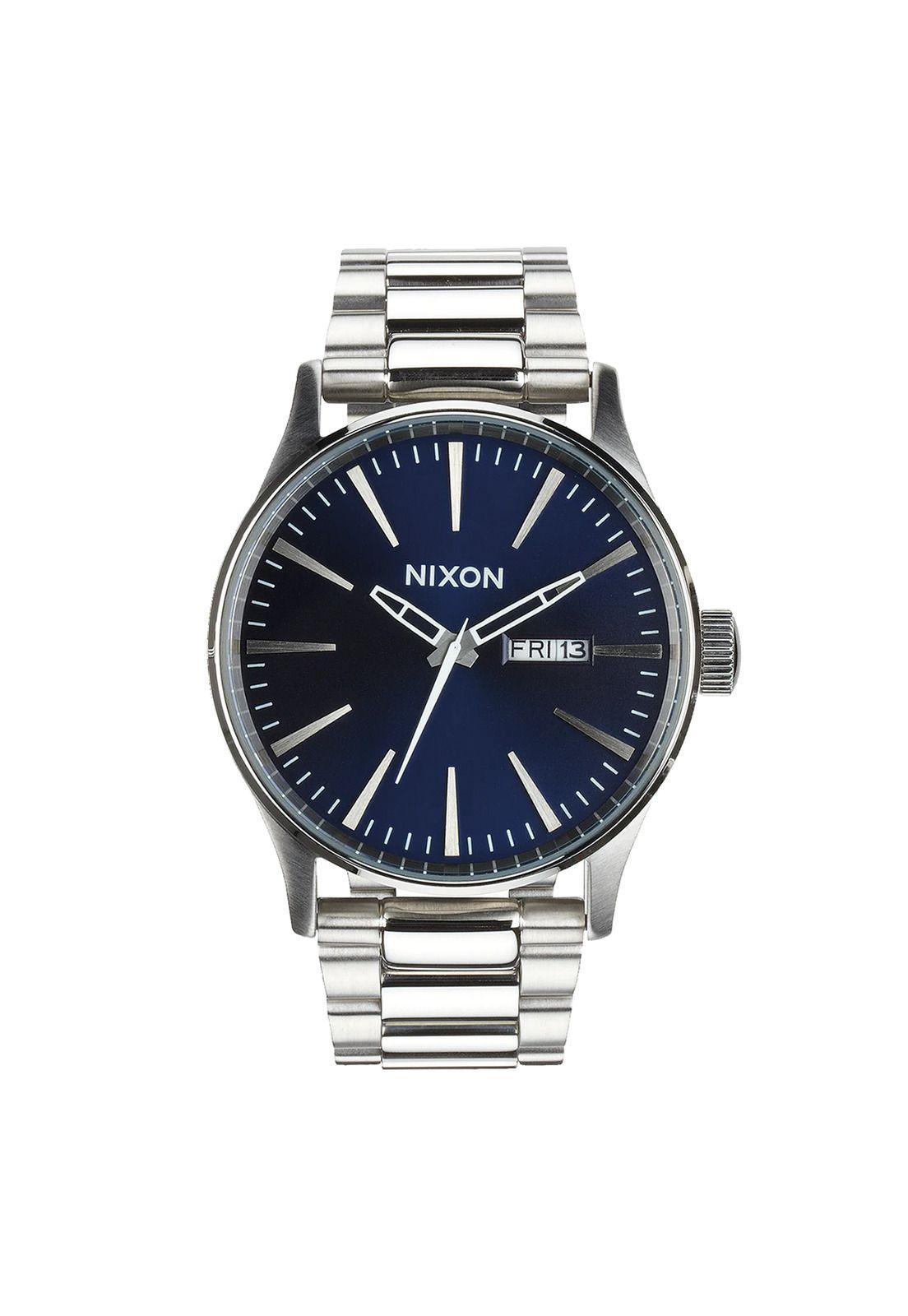 Reloj Sentry Stainless Steel Blue Sunray-0