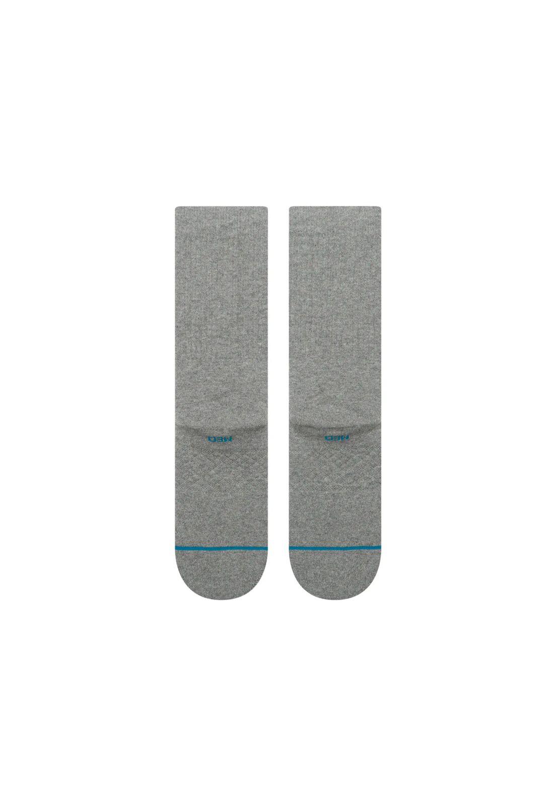 Stance Sock Icon Grey Heather-2