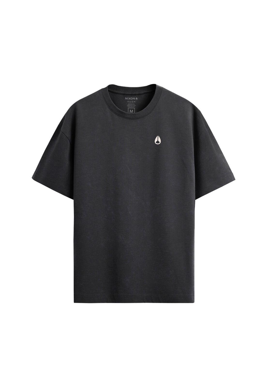 Polera Nixon Men Crocodile Light Black-0